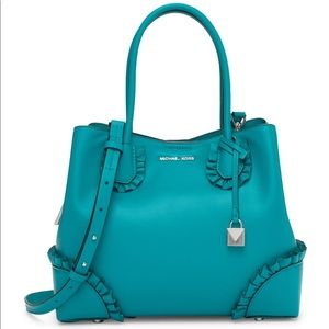 Michael Kors Mercer Gallery Medium Ruffled Tote